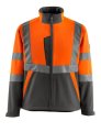 Mascot Softshell Werkjas Kiama 15902-253 hi-vis oranje-donkerantraciet